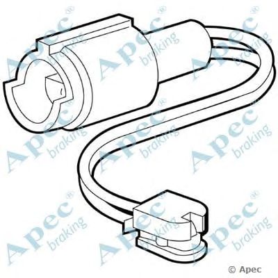 APEC BRAKING wir5103 -  Указатель износа, накладка тормозной колодки
